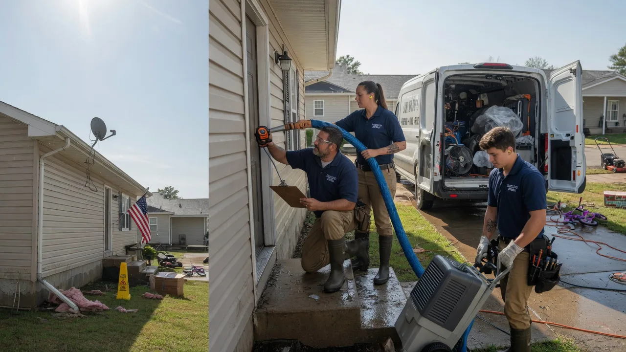 Ceiling Water Damage Restoration in Jones, LA near me